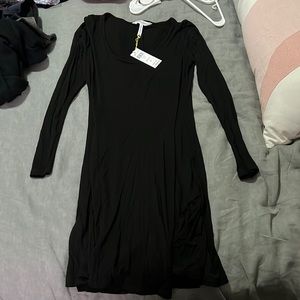Black BCBG skater dress